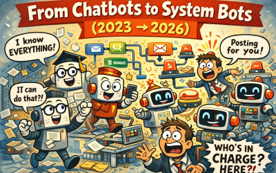 From Chatbots to System Bots