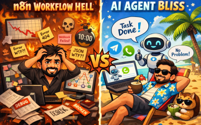 From n8n Nightmares to One-Line AI Agents like Openclaw (Clawd and Moltbot)