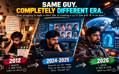 From Training My Own AI Face Model to Making a Sci-Fi Film in an Hour